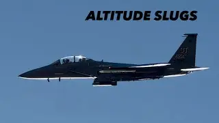F-15E Strike Eagle USAF Tactical Tuesday 🇺🇸🎯 ALTITUDE SLUGS
