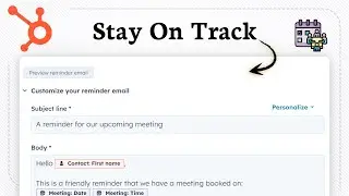 How To Enable Meeting Reminders in HubSpot (Simple Activation)