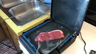 Cocinando Un bisctec
