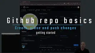 Getting started with Github repositories - Create, clone and push changes