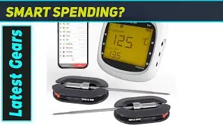 NutriChef Wireless Bluetooth BBQ Thermometer: Your Smart Grilling Secret Weapon
