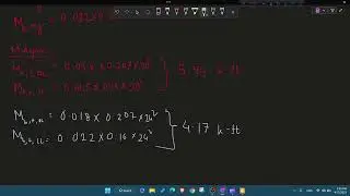 Two Way Slab Design | Part 2 | Moment Calculation Using Table