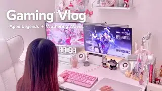 Gaming Vlog | 外に出ないゲームオタクの日常👾 | 鳴潮 | Apex | セルフネイル💅