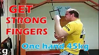 ONE REP MAX FINGER STRENGTH | ARM WRESTLING TRAINING