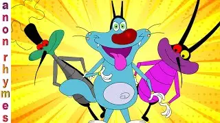 Animation English Nursery Rhymes & Songs For Children | Oggy And The Cockroaches Finger Family