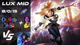 MID Lux vs Ahri - NA Grandmaster Patch 14.9