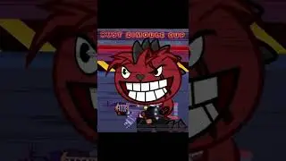 Happy Tree Friends Neozor shooting with an AK #shorts #happytreefriends