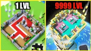 MAX LEVEL in Tower Craft 3D Game Gameplay Walkthrough