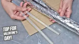 Awesome result! I took foil, cardboard and hot glue and this is what came out of it!Watch to the end