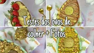 FAZENDO AS FOTOS DOS MEUS OVOS DE COLHER 🐰 + MUITAS DICAS PARA FOTOS PERFEITAS | Letícia Borgheti