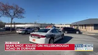 Man shot, killed on Hillsborough Road in Durham