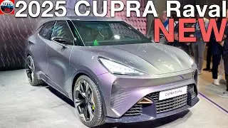 НОВЫЙ 2025 CUPRA Raval &mdash; ПРЕМЬЕРА экстерьера и интерьера (VW ID.2, все конкуренты)