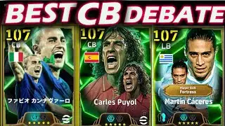 106 FABIO CANNAVARO VS 105 CACERES (META) VS PUYOL -WHOM TO SIGN ?
