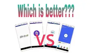 PAYTM vs PHONEPE vs BHIM vs TEZ . Which is better??