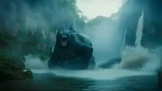 Godzilla faces encounters in the wild - Godzilla AI