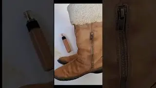 How to redye uggs fix suede and nubuck damage on sneakers , shoes or boots with Footprinse