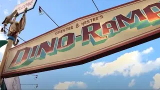 Goodbye to Chester & Hester Dino-Rama section of DinoLand U.S.A, and farewell to 