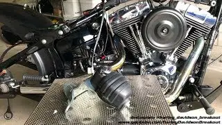 Harley-Davidson FXSB Breakout 2013 Remove The Ignition (Zündung abmontieren)