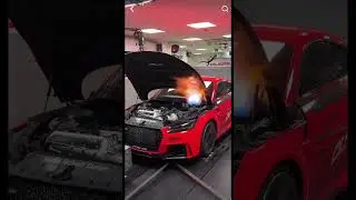 Audi TT from J&uuml;rgen Dutter on Dyno 🚀😈🫶🏼 with real performance #carculture