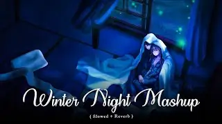 winter night mashup 😴🌃. relax mind(slowed reverb)lofi.  Arijit Singh #winter #sad #lofi #music