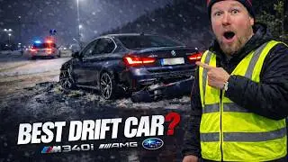 C43 AMG, BMW M340i, Subaru WRX STI Best Cars For A Drift?