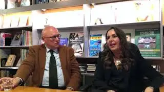 Michel Krielaars and Kristina Sabaliauskaitė talk about 