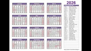 Calendar 2026 with Holidays|Calendar 2026| Indian Festival with Holidays 2026| Compedu Knowledge