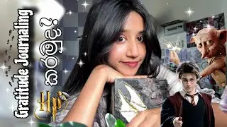 Gratitude Journal කරමු🤭 එන්නකෝ📚/Harry Potter Theme✨/Episode 03/සිංහල Vlog #journaling #kumisdaybook 