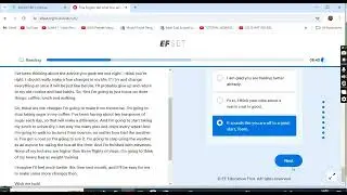 TES KEMAMPUAN BAHASA INGGRIS  EFSET