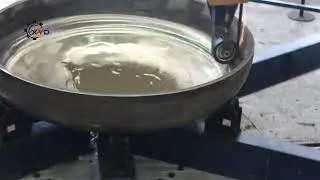 dished end polishing machine