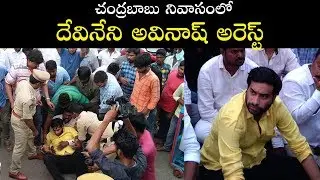 Devineni Avinash Arrest at Chandrababu Residence | Atmakur Ragada | Bezawada Media