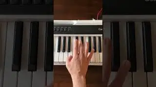 How to play a 1st inversion Abm piano chord
