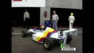 Opel Dealerteam Holland 1988-met Allard Kalff. Europees Kampioenschap Formule Opel Lotus