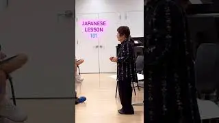 #flashbackfriday when Onoyama San, taught Japanese lesson as choristers prepped for Summer Tour! 🎶💜