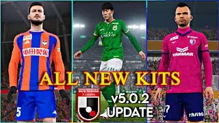 eFootball 2026 v5.0.2 NEW KITS Update 😍 J1 LEAGUE 🔥 Best Jersey in eFootball 2026 #efootball
