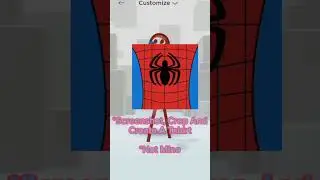 0 Robux Spiderman Avatar Tutorial #roblox #free #shorts #fyp #robloxshorts