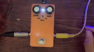 Doheny Audio DA-003 Distortion Guitar Effect Pedal - demo
