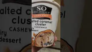 SO Delicious (salted caramel cluster) vegan