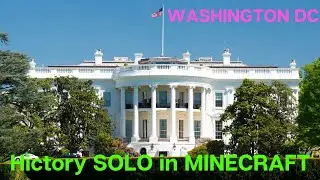 Minecraft Washington DC изучаем карту с DemianSG.