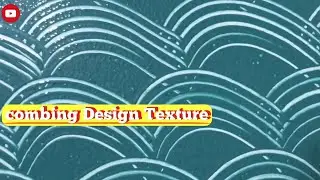 wall painting combing Design Royal play Texture