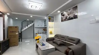 Quận 11 || Nhà 1 lầu đúc ( Ngang 4m Dài 8m ) Tặng hết nội thất Shr hoàn công gần Công Viên Đầm Sen