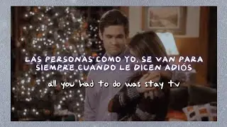 all you had to do was stay (Taylor's Version) - Taylor Swift; español [Modern Family: Haley x Andy]