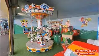 2000s LAI Games Coin Operated Roundabout Kiddie Ride - The Kiddy Ride Carousel