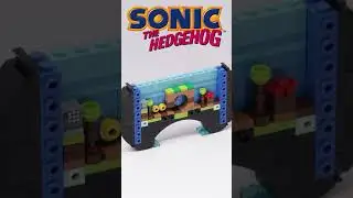 LEGO Sonic Sega Genesis Controller Stop Motion Speed Build!