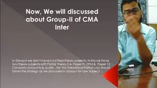 Don't Start Study of CMA Inter For June 2020 Until You Watch This Strategy...!!!