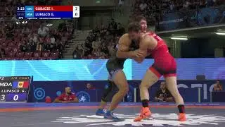 1/8 GR - 87 kg: I. GOBADZE (GEO) v. G. LUPASCO (MDA)