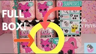 LOL Surprise Fuzzy Pets Full Box FOUND! Opening Half of the Case - GOLD FOUND