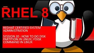 HOW TO DO LVM DISK PARTITION IN LINUX |  LOGIVAL VOLUME MANAGEMENT | Session 20 | REDHAT 8 | #linux