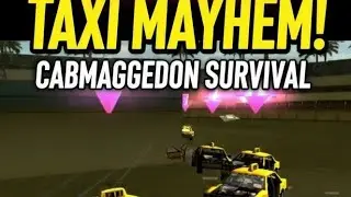 Tommy Vercetti vs Rival Taxis | GTA Vice City Kaufman Cabs Mission