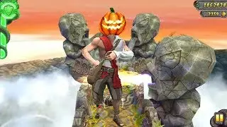 iGameMix😀TEMPLE RUN 2 Fullscreen☑️Francisco Montoya Castaway Halloween Hat*Gameplay For Kid#303
